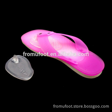 ZRWG19 foot pads flip flops shoes PU GEL forefoot pad